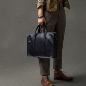 Briefcase Luxury Handbag, Crossbody Bag for Men