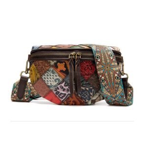 New Fashion Waist Bags Leather Chest Bag For Lady Bohemia Style