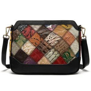 Leather Shoulder Bag Messenger Bag Clutch Bag for Women Small (8)