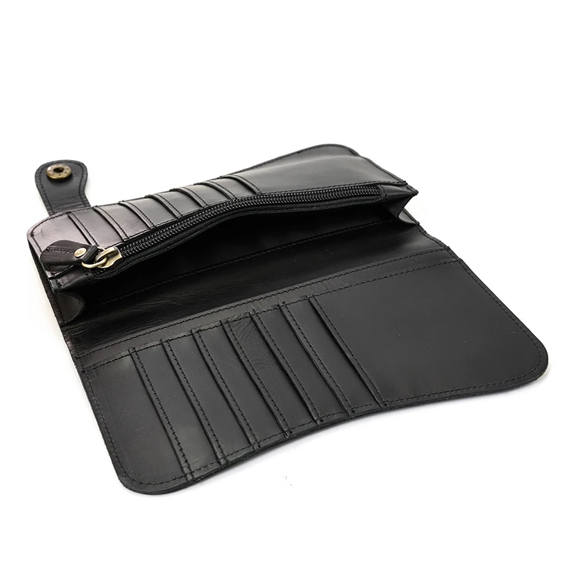 Leather Wallet Phone Purse Bag for Men