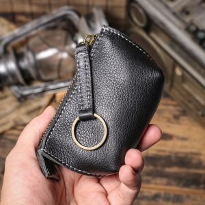 Head Layer Cowhide Mini Small Wallet for Women